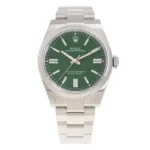 Rolex Oyster Perpetual Automatic Green 41mm - Image 2