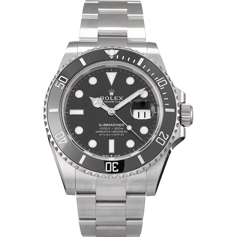 rolex-submariner-126610LN-front Rolex Submariner Date Automatic Black 41mm - Image 1