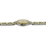HERMES Vintage Clipper Stainless Steel GP Quartz Wristwatch, Silver/Gold, 29221 - Image 7