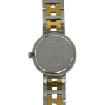 HERMES Vintage Clipper Stainless Steel GP Quartz Wristwatch, Silver/Gold, 29221 - Image 4