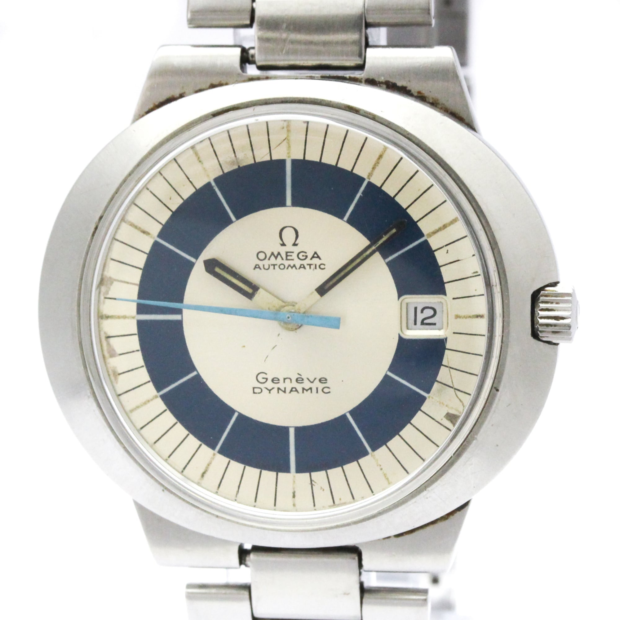 2000_009ac451-ca21-4c61-a295-3df298e9993c.jpg OMEGA Geneve Dynamic Cal 565 teel Automatic Watch 166.039 Vintage - Image 1