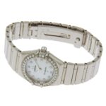 Like New Omega Constellation Mini My Choice 1165 76 Mother-of-Pearl Dial 18K White Gold 64.3g Quartz 150th Anniversary Limited Edition of 999 Pieces - Image 2