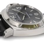 Panerai Luminor Manual Winding Men's Watch, Black Dial, PAM00000 - Image 4