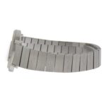 Gucci Grip Watch, Interlocking G, 157.5mm, Stainless Steel, Quartz Movement, Analog Display, White Dial, Women's - Image 4