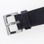 Hermes HERMES Paprika Watch PA1.220 Stainless Steel x Leather 2002 â–¡F Quartz Analog Display White Dial Ladies - Image 8