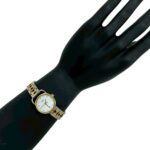 HERMES Vintage Profile GP Stainless Steel Quartz Gold 32947 - Image 2