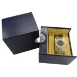 Bulgari BVLGARI Wo Brand: Tubogas 12-Diamond Quartz Movement 750YG (Yellow Gold) and 18K Stainless Steel (SS) Size L Bangle Round. (BB232T) - Image 8