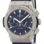 HUBLOT Classic Fusion Titanium Blue Mens Watch 521.NX.7170.LR