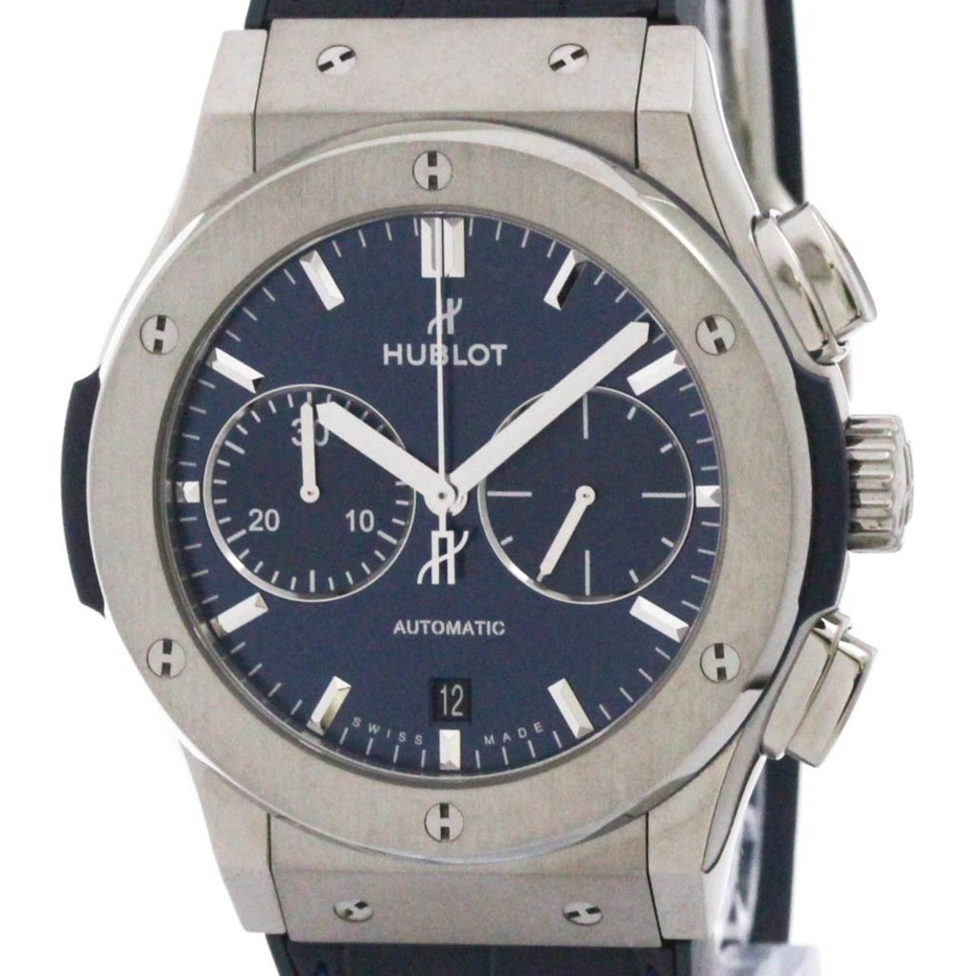 2000_02b55bb9-603b-4ae6-a63c-97a7bf4bc4be.jpg HUBLOT Classic Fusion Titanium Blue Mens Watch 521.NX.7170.LR - Image 1