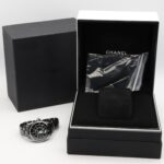 Chanel J12 Ceramic Wo Black H0682 - Image 9
