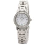 Hermes CL4.210 Clipper Nacle Watch Stainless Steel SS Ladies HERMES