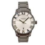 Tiffany & Co. Atlas Dome Watch, Total Weight 64g, Stainless Steel, Automatic Movement, Silver Dial, Z1830.68.10A21A00A