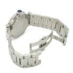 Cartier Pasha Seatimer, silver dial, automatic transmission, men's watch, W31080M7 - Image 9