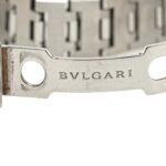 BVLGARI Watch BB23SS Quartz Black Dial Stainless Steel Women's - Image 7