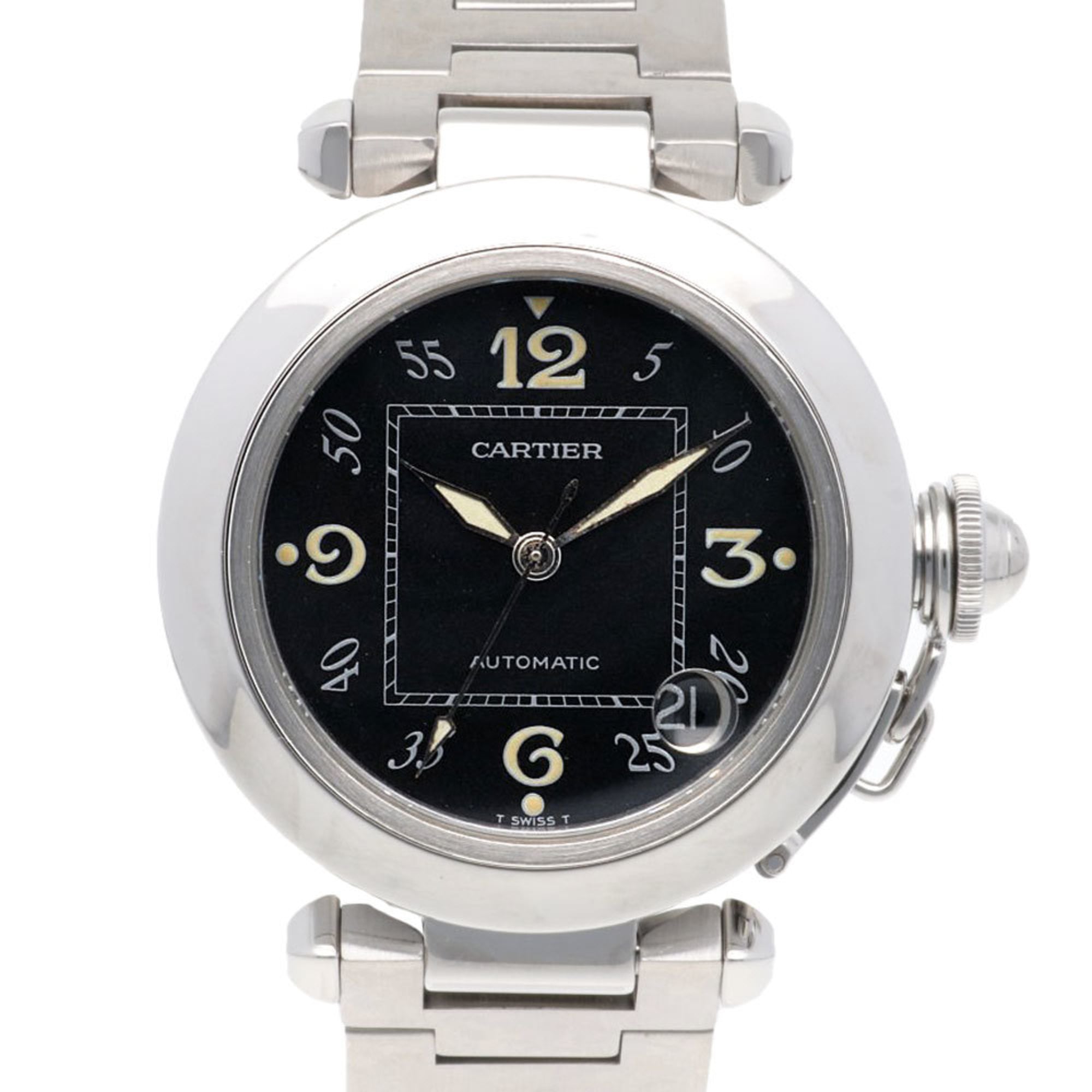 2000_0697510d-aad6-437b-9954-90e0d054af35.jpg Cartier Pasha Watch, Stainless Steel 2324, Automatic, Unisex, CARTIER - Image 1