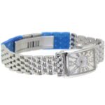 FRANCK MULLER Long Island Petite Pastille 802QZRELCD1P Diamond Stainless Steel Women's Watch 39899 - Image 7