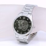 GUCCI G-Timeless YA1264125 126.4 Men's Watch Stainless Steel /40427 - Image 6