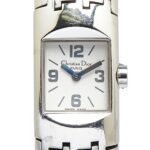 Dior Diophilic Watch D96-100 Quartz Silver Dial Stainless Steel Women's