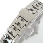 Hermes Clipper Nacre CL4 210 Wo Date Display Pink Shell Quartz - Image 8