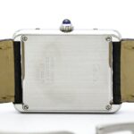 CARTIER Tank Solo LM Steel Leather Quartz Mens W5200003 - Image 6