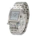 Hermes H-Watch HH1 210 Women's Watch White Gray Quartz H - Image 3