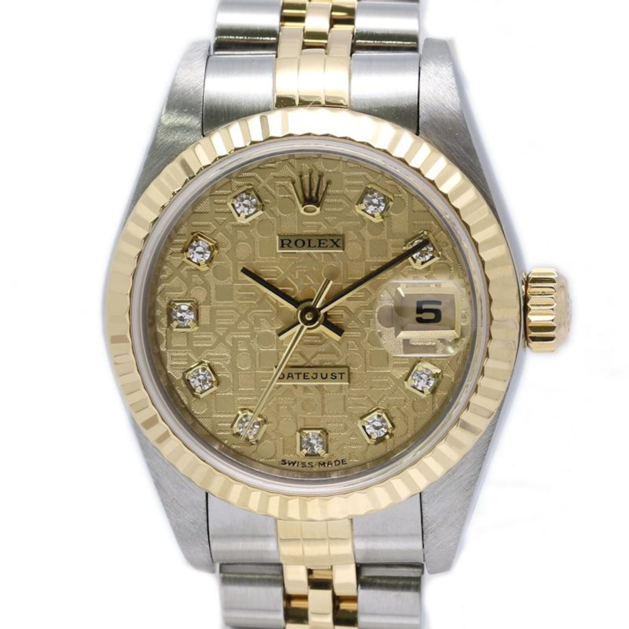 2000_081afffc-6e8c-4c3d-84ce-7ecfdd22500d.jpg ROLEX Lady Datejust 26 Diamond - Image 1