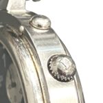 Hermes Clipper watch, total weight 102.4g, stainless steel, quartz movement, navy dial, CL1.910 - Image 9
