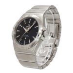 Omega Constellation Co-Axial 123 10 38 21 01 002 Date Black Automatic Self- - Image 3