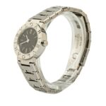 BVLGARI Watch BB23SS Quartz Black Dial Stainless Steel Women's - Image 3
