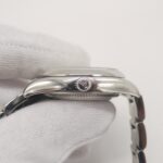 ROLEX Air-King 114200 M-serial Stainless Steel Automatic Silver Dial Watch - Image 5