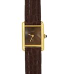 Cartier Must Tank SM GP 82975613 Watch, Manual Winding