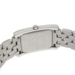 Longines DolceVita watch L5.655.4, stainless steel, silver, quartz, small seconds, navy dial, men's. - Image 6