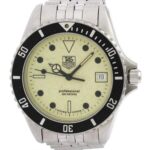 TAG HEUER Professional 1000 Steel Quartz Mens Watch 980.113 Vintage