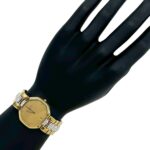 Christian Dior Vintage Octagon Stainless Steel Quartz Wrist Gold 31990 - Image 2