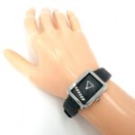 Chanel Wo Boyfriend Tweed Black Dial Quartz Stainless Steel Silver/Black H5317 - Image 4