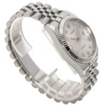 Rolex 116234G Datejust 10P Diamond Watch Stainless Steel SS K18WG Men's ROLEX - Image 2