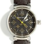 Louis Vuitton Men's Tambour Monogram Watch 39mm