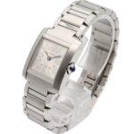 Cartier Tank FranÃ§aise SM Stainless Steel Ladies Silver Tone WST0065 - Image 2