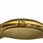 Christian Dior Moon Phase Triple Calendar Watch, Total Weight 70.6g, GP (Gold Plated) finish, Quartz movement, White dial, Item No. 61.271 - Image 8