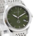 Gucci GUCCI watch 126.5 Stainless steel quartz analog green dial women's - Image 3