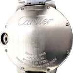 Cartier Ballon Bleu de automatic watch, total weight 119.4g, stainless steel, blue dial, WSBB0061 - Image 4
