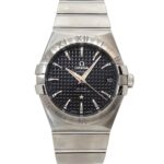 Omega Constellation Co-Axial 123 10 38 21 01 002 Date Black Automatic Self-