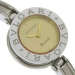 BVLGARI Bzero1 BZ22S Women's Stainless Steel Quartz Analog Watch with Brown Shell Dial - Image 3