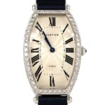 Cartier Tonneau LM WG D WA502451 Watch, Manual Winding