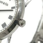 TIFFANY&Co. Tiffany M1510 Classic Quartz Round 2 Hand Analogue Watch SS Ladies Silver - Image 6