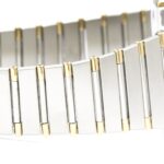 OMEGA Constellation 18K Gold Steel Quartz Mens Watch 396.1080 - Image 7