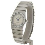 Omega Constellation Mini Women's Watch, Stainless Steel, Quartz, Analog, Silver Dial. - Image 2