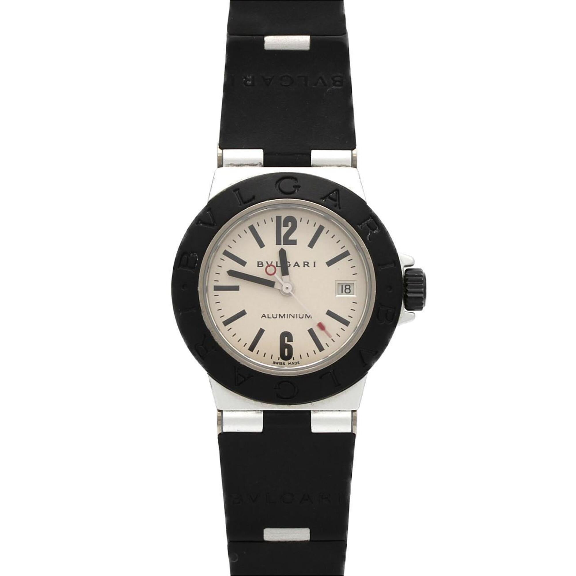 2000_12c9d509-b92c-4b75-9475-1f3d47ad8d69.jpg Bulgari Aluminum AL29TA AL29TAVD Quartz Watch - Image 1