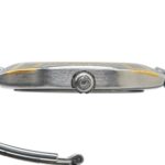 OMEGA Seamaster Polaris Watch Quartz Gold Dial Stainless Steel Yellow Ladies - Image 5