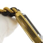 Chanel Premiere S Watch H0001 Gold Plated x Leather Black Quartz Analog Dial Ladies - Image 6